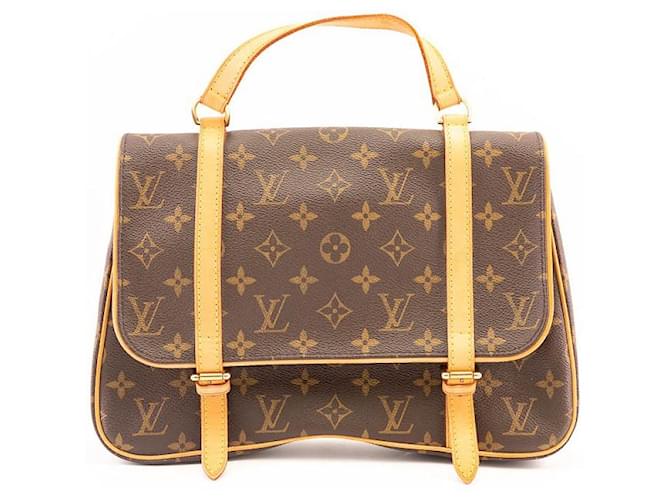 Louis Vuitton Marelle Monogram Backpack Brown Cloth ref.670848