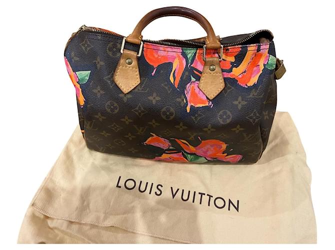 Louis Vuitton speedy bag Stephen sprouse Multiple colors Cloth ref.670930 -  Joli Closet