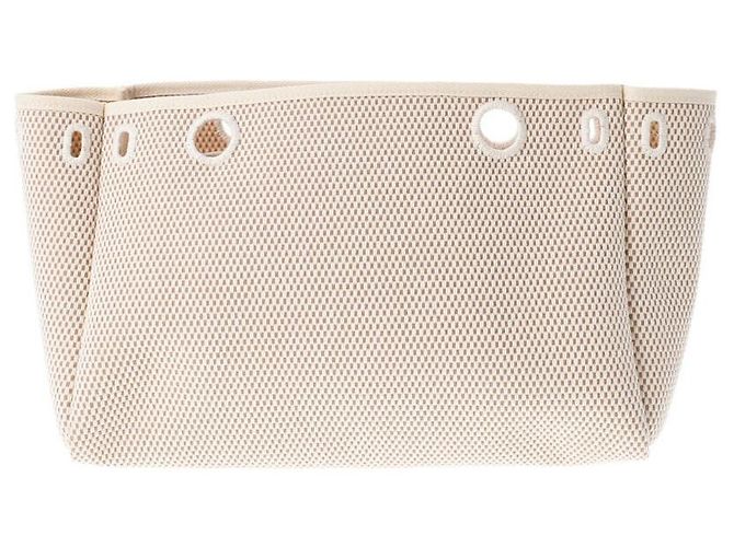Hermès Herbag White