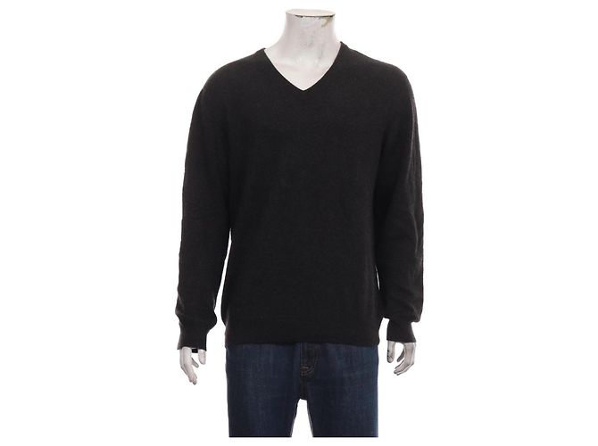 Autre Marque Yorn Kaschmirpullover Schwarz Größe 50