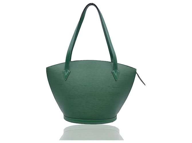 Louis Vuitton Vintage - Epi Saint Jacques PM Bag - Green - Leather