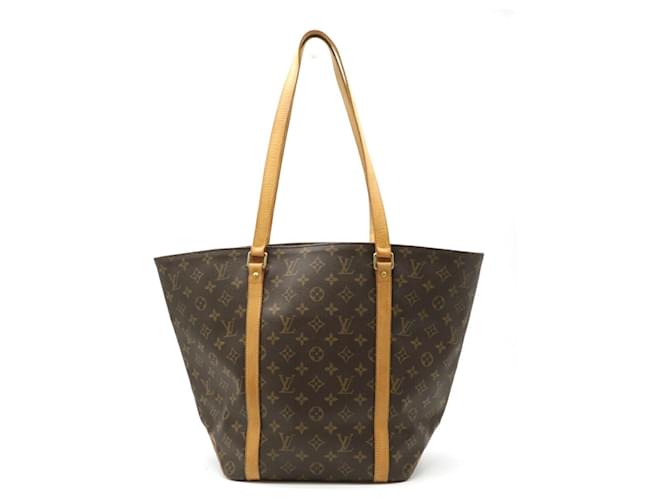 Louis Vuitton Shopping Brown Cloth  ref.671253