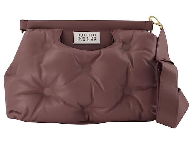Maison Martin Margiela Glam Slam Classique Medium Bag in Pink Leather  ref.671548
