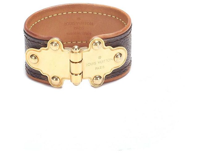 Pulseira louis vuitton Monogram Save It marrom