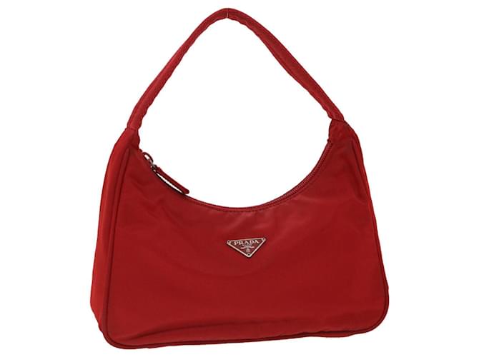 Red prada nylon online bag