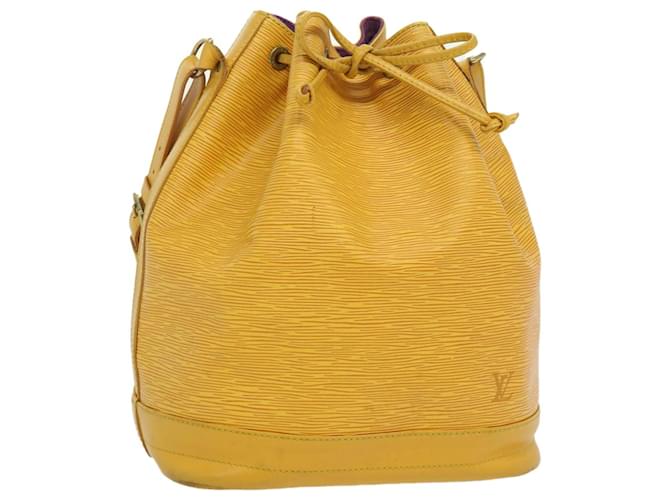 LOUIS VUITTON Epi Noe Shoulder Bag Tassili Yellow M44009 LV Auth hs1246 Leather  ref.672213