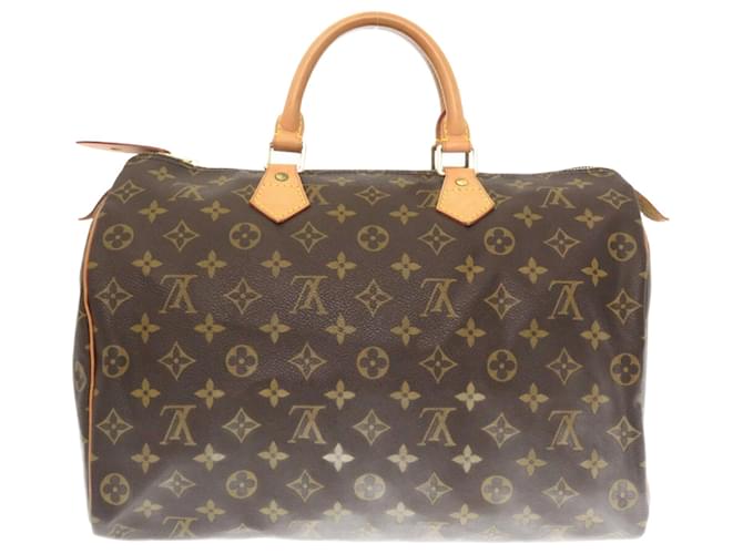 LOUIS VUITTON Damier Azur Speedy Bandouliere 35 Hand Bag N41002 LV Auth  39036