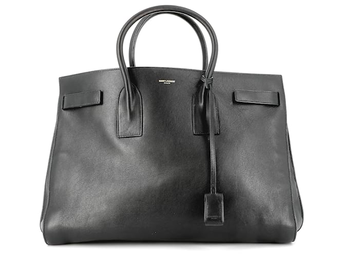 Saint Laurent Sac de jour Black Leather  ref.672660