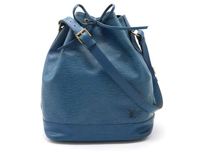 Noe Louis Vuitton Noé Blue Leather  ref.672975