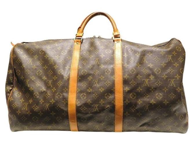Louis Vuitton Keepall 60 Brown Cloth ref.672992 - Joli Closet