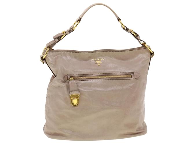 PRADA Shoulder Bag Leather Pink Auth am2771g  ref.673538