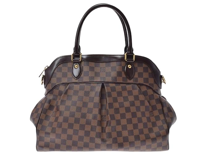 Louis Vuitton Trevi Brown Cloth  ref.673599