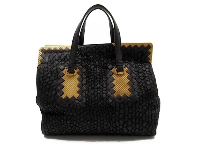 Bottega Veneta Intrecciato Marrone Pelle  ref.673668