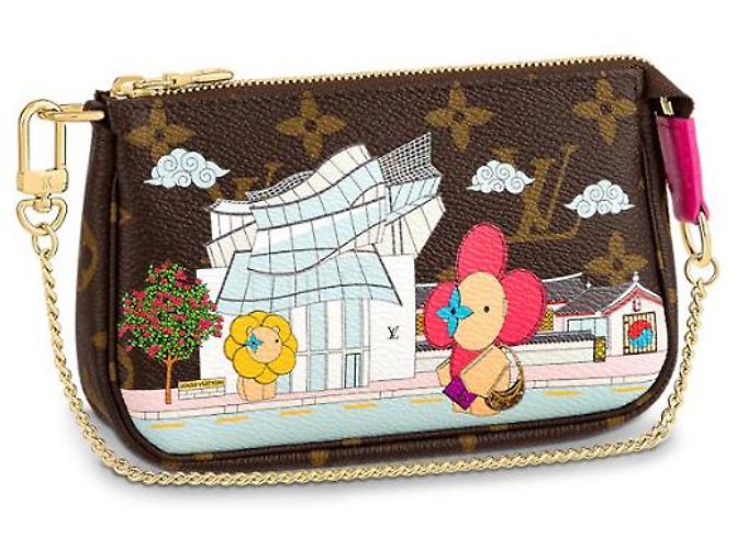 Louis Vuitton LV Mini pochette Xmas animation new Multiple colors
