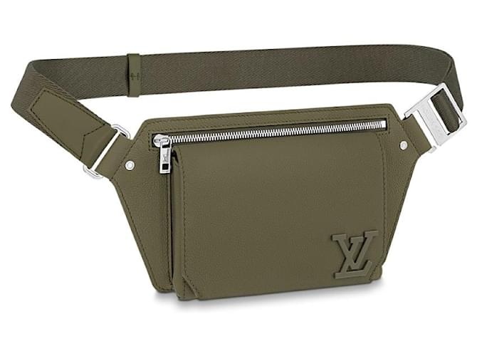 Louis Vuitton LV Sling Bag new Aerogram Khaki Leather  ref.673719