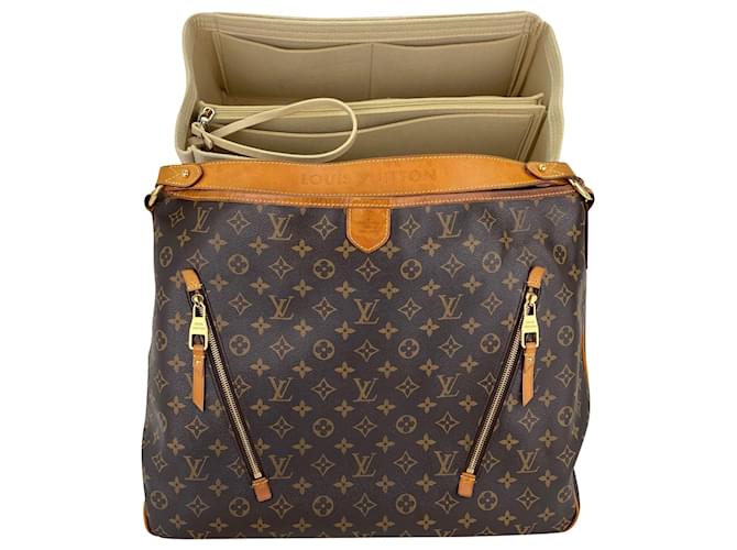 Louis Vuitton Delightful GM Tote Monogram Lona Hombro con bolso insertado De segunda mano Castaño Lienzo  ref.674124