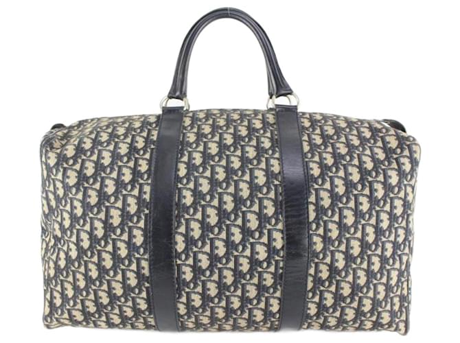 Dior Große Boston Duffle Bag mit Monogramm-Monogramm Leder  ref.674612