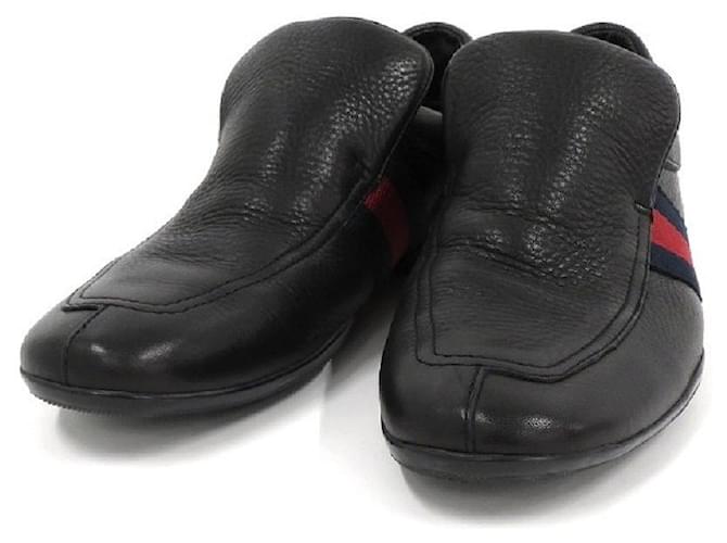 *Chaussures professionnelles GUCCI Ligne Sherry en cuir Noir  ref.674714