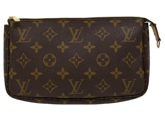 Louis Vuitton Pochette Accessoires Brown Cloth  ref.674740