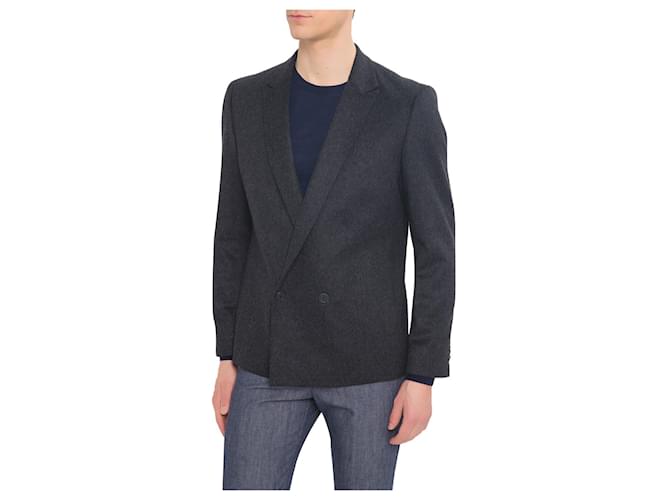 Autre Marque De Fursac new heavy blazer jacket Grey Cashmere Wool  ref.675001