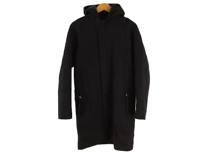 **Acne Studios (Acne) MILTON/hooded coat/coat/46/wool/NVY/zip up/mods coat Navy blue  ref.675239