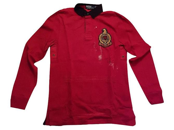 Polo Ralph Lauren Polos Red Cotton  ref.675240