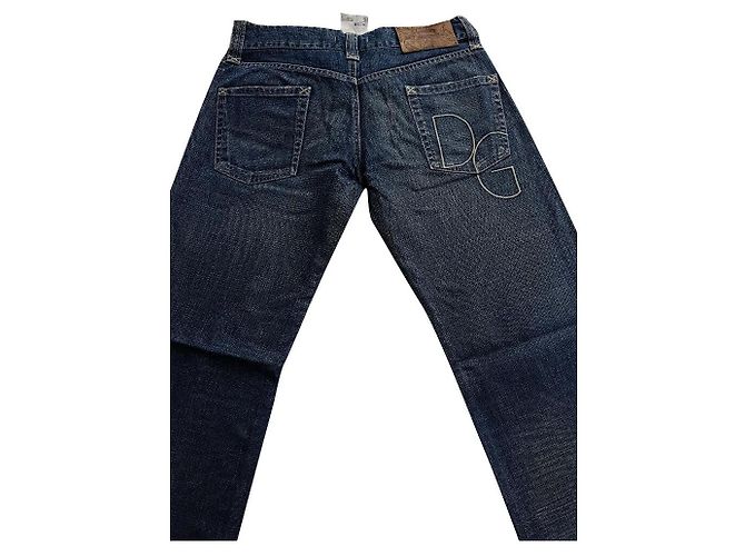 Vaqueros de denim azul claro Dolce & Gabbana