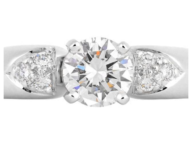 * Van Cleef & Arpels Van Cleef & Arpels Ginette ring Silvery Diamond  ref.675988