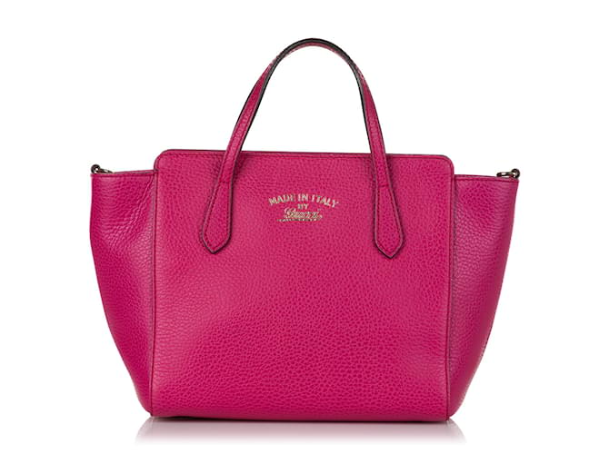 Bolsa Gucci Pink Swing Couro Rosa Bezerro-como bezerro  ref.676002