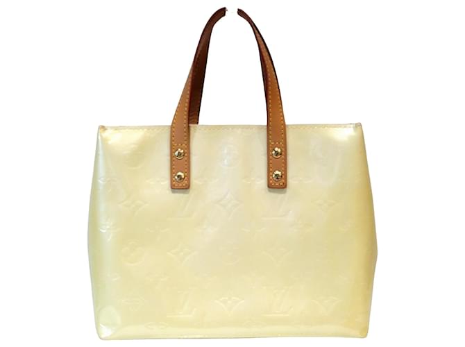 Louis Vuitton Reade Yellow Leather  ref.676224