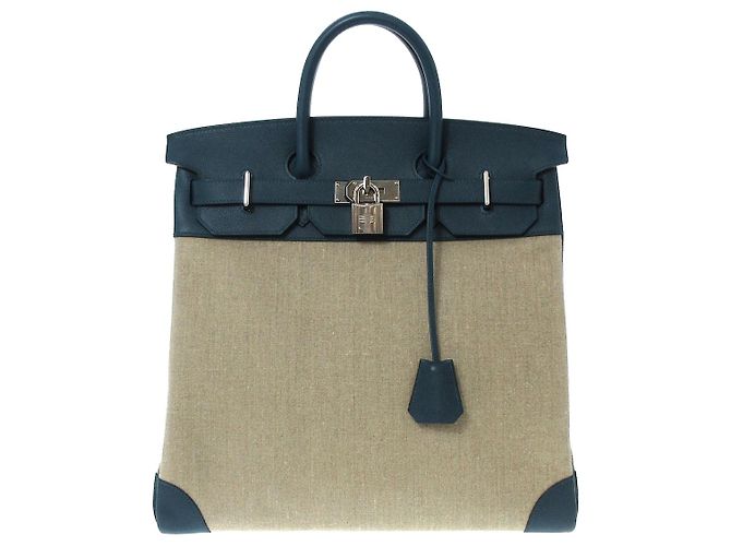 Haut à courroies Hermès Hermes Haut a Courroies Bleu