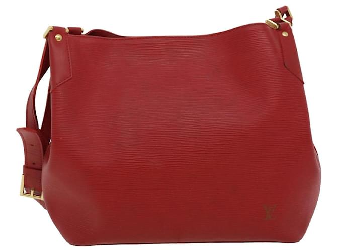 Louis Vuitton Mandara Red Leather  ref.676752