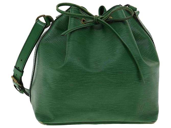Noe Louis Vuitton Petit Noé Green Leather  ref.676775