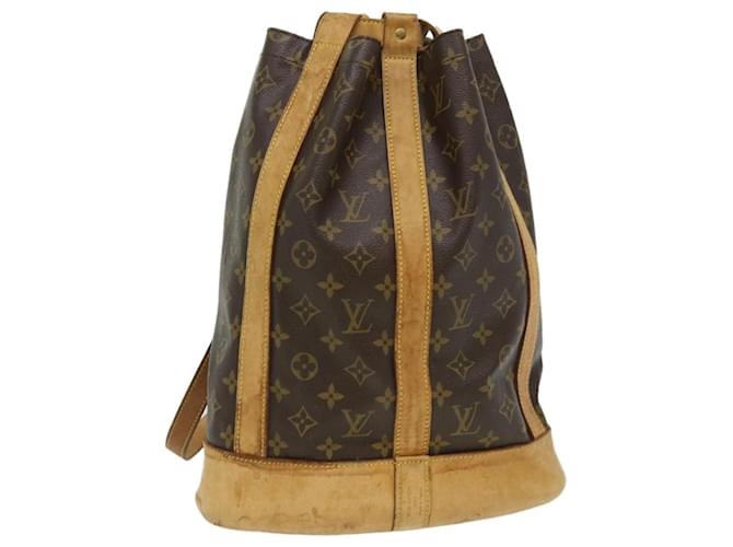 LOUIS VUITTON Monogram Randonnee PM Backpack Shoulder Bag