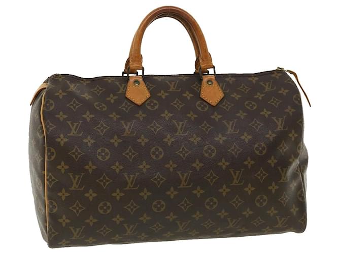 Louis Vuitton Monogram Speedy 40 Hand Bag M41522 LV Auth bs2139 Cloth  ref.677049
