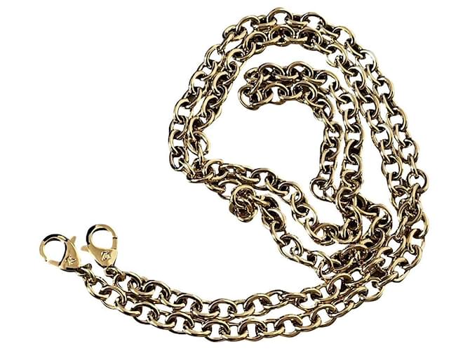 Louis Vuitton Amuletos bolsa Dorado  ref.677136