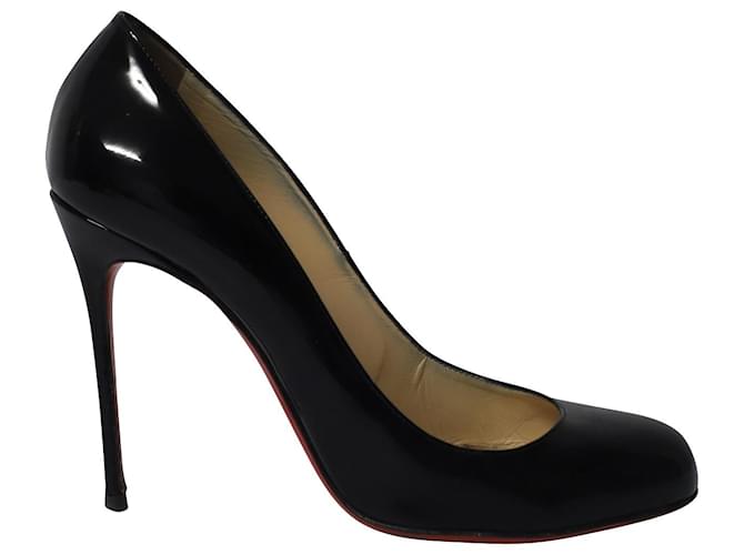 Christian Louboutin Simple Pumps in Black Patent Leather   ref.677402