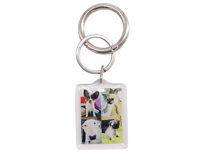 Balenciaga Porte-Clés I Love Dogs en Résine Multicolore Acrylique  ref.677483