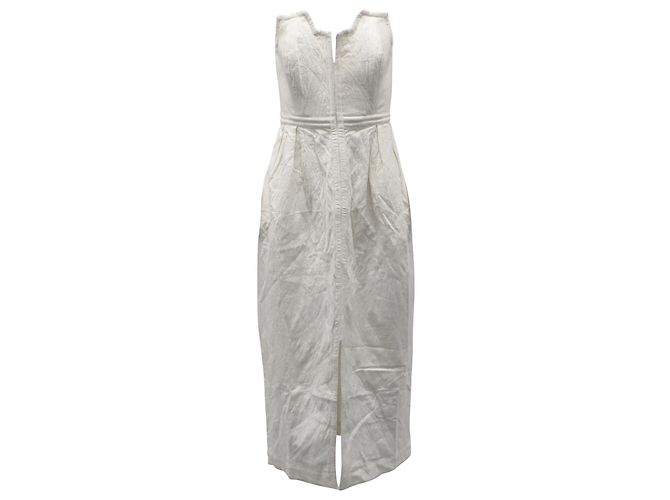 Autre Marque Mara Hoffman VESTIDO AURELIA DE ALGODÓN MARFIL