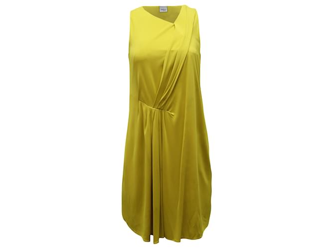 Yellow dress akris Viscose Cellulose fibre  ref.677573
