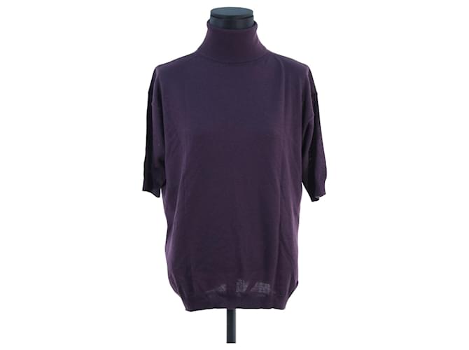 Top Prada 42 Purple Wool  ref.677637