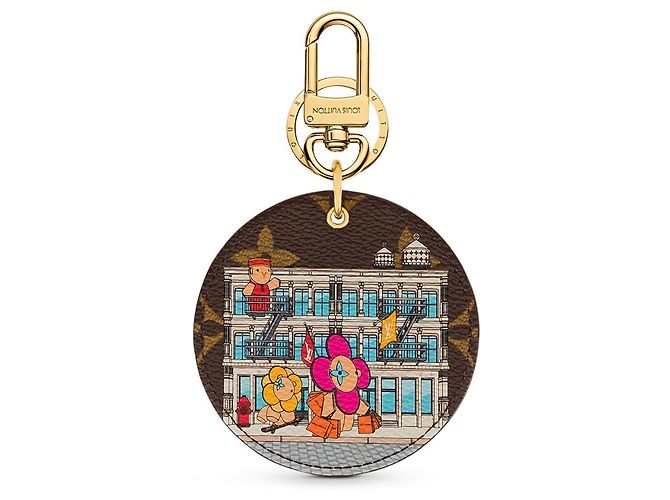 Louis Vuitton LV Illustre charm de bolsa de Natal Multicor