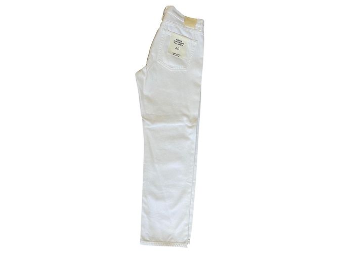 Nuevos vaqueros Massimo Dutti Blanco 