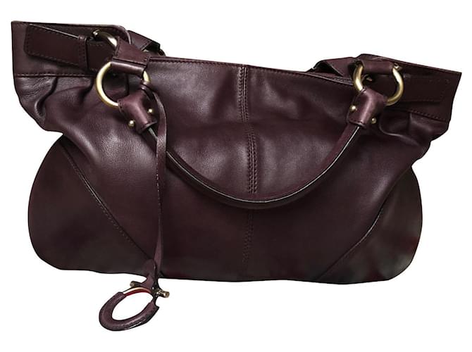 Salvatore Ferragamo Handbags Purple Leather  ref.677891