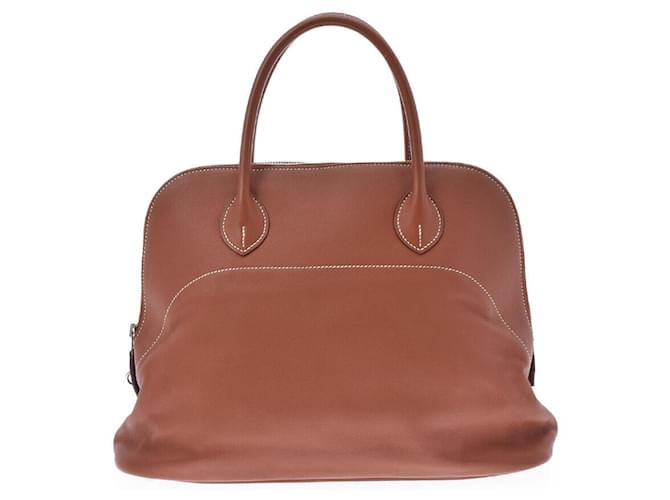 Hermès Bolide Brown Leather  ref.678230