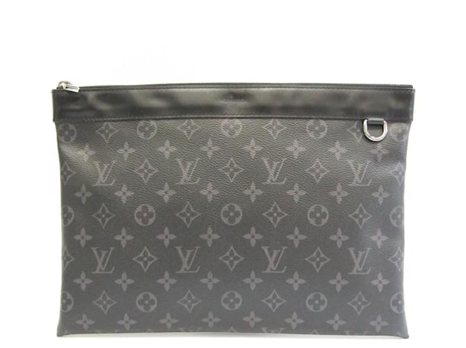 Louis Vuitton POCHETTE DISCOVERY Black Cloth  ref.678610