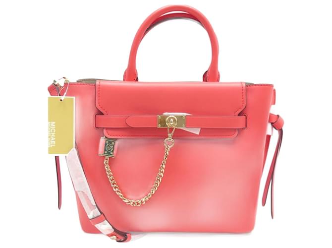 Pink Michael Kors Handbag  Handbag essentials, Girly bags, Luxury