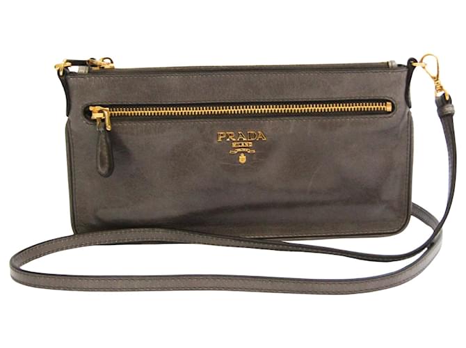 Prada Saffiano Brown Leather  ref.679168