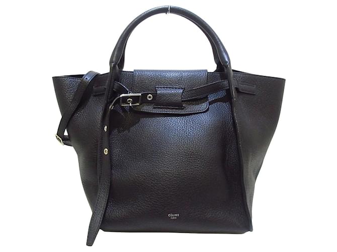 Céline Big Bag Black Leather  ref.679199