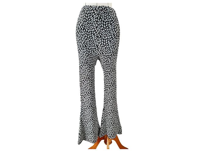 Autre Marque Calças Timo Lurex Viscose Multicor